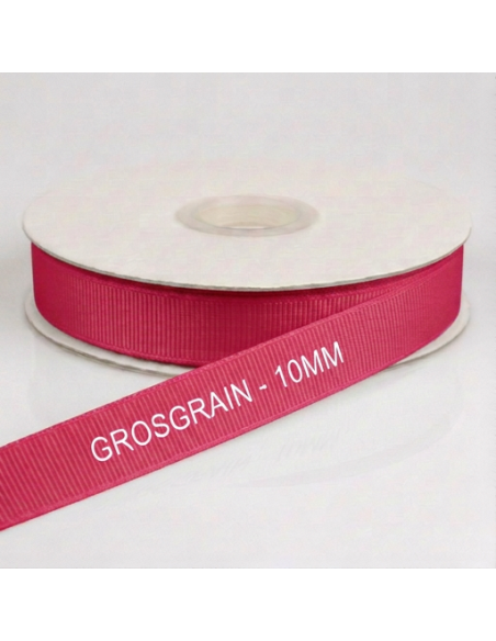 Nastro Grosgrain 10 mm x 50 m - Fuxia - vista bobina