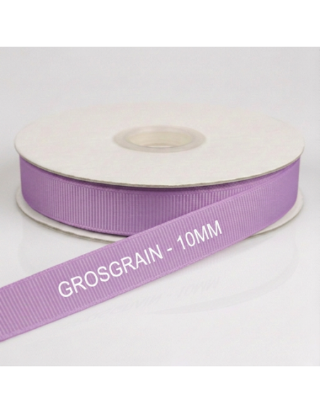 Nastro Grosgrain 10 mm x 50 m - Lilla - vista bobina