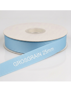 Nastro Grosgrain 20 mm x 50 m - Cielo - vista bobina