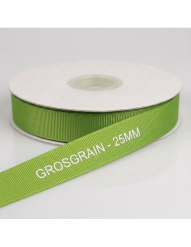 Nastro Grosgrain 20 mm x 50 m - Verde - vista bobina