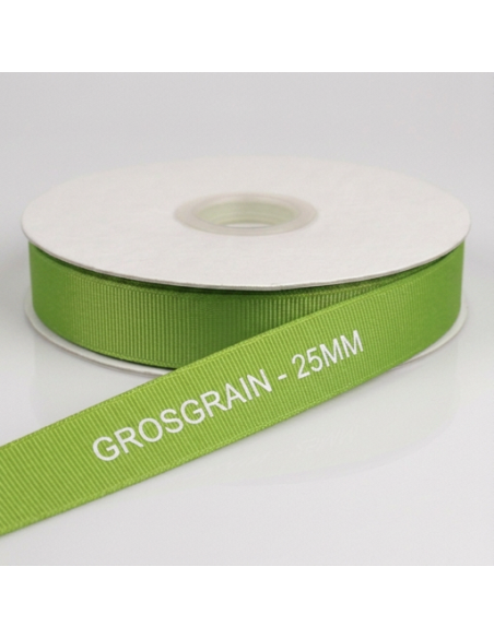 Nastro Grosgrain 20 mm x 50 m - Verde - vista bobina