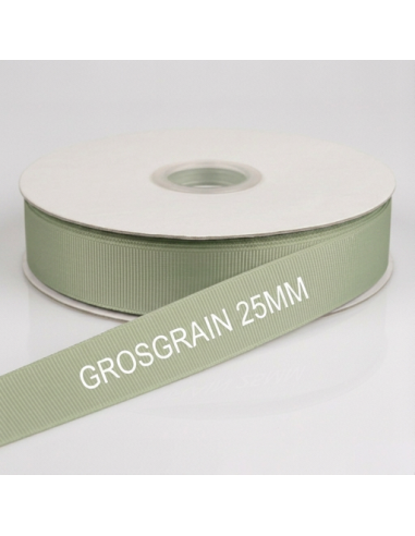 Nastro Grosgrain 20 mm x 50 m - Muschio - vista bobina
