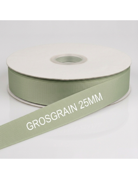 Nastro Grosgrain 20 mm x 50 m - Muschio - vista bobina
