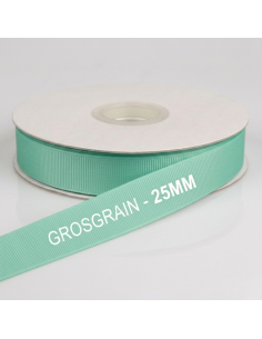 Nastro Grosgrain 20 mm x 50 m - Verde Vita - vista bobina