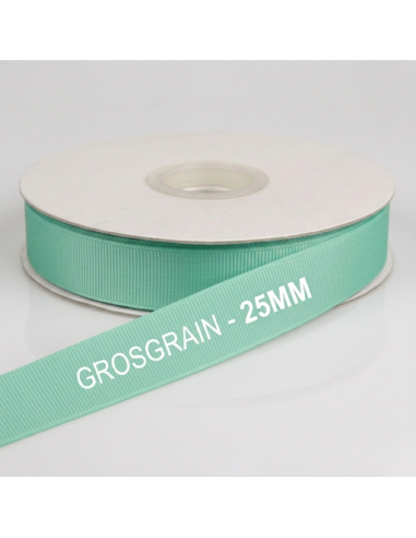 Nastro Grosgrain 20 mm x 50 m - Verde Vita - vista bobina