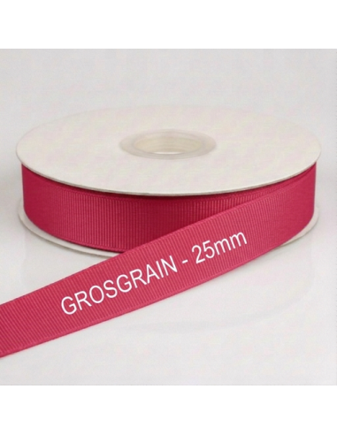 Nastro Grosgrain 20 mm x 50 m - Fuxia - vista bobina