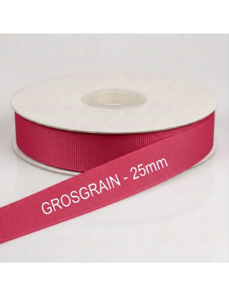 Nastro Grosgrain 20 mm x 50 m - Fuxia - vista bobina
