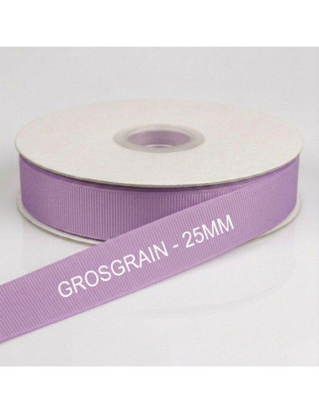 Nastro Grosgrain 20 mm x 50 m - Lilla - vista bobina