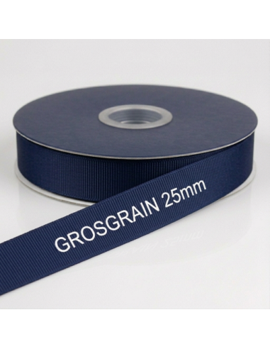 Nastro Grosgrain 20 mm x 50 m - Blu - vista bobina