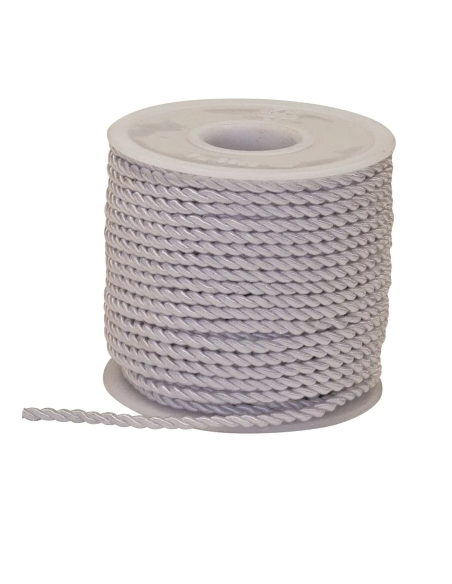 Cordino Decorativo 3 mm x 25 m - Bianco - vista bobina