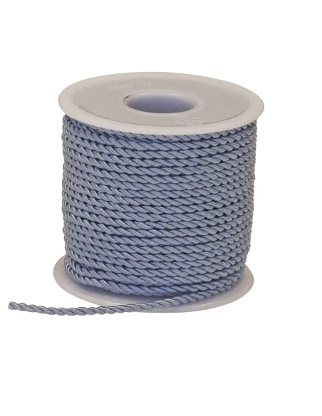 Cordino Decorativo 3 mm x 25 m - Cielo - vista bobina
