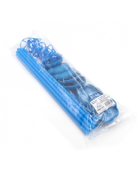 Bastoncini e Valvola da Tavola Celeste 36cm-10pz | G3S Party