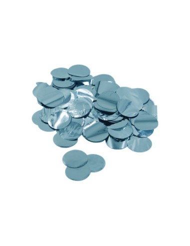 Coriandoli/Confetti metal Celeste x Pall/for ball.2,3cm 15g | G3S Party