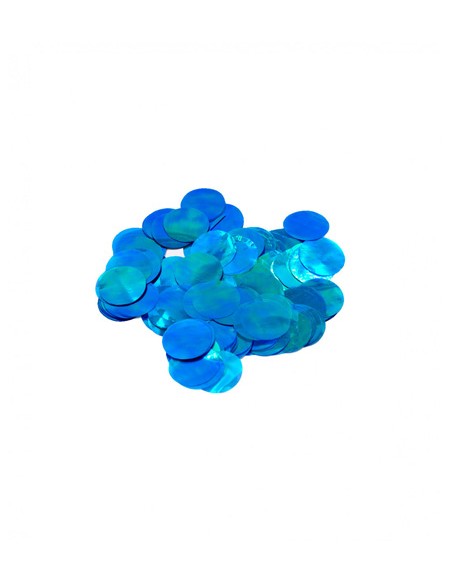 Coriandoli/Confetti metal Iridescenti Blu 2,3cm 15g | G3S Party