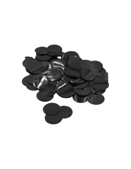 Coriandoli/Confetti metal Nero x Pall/for ball.2,3cm 15g | G3S Party