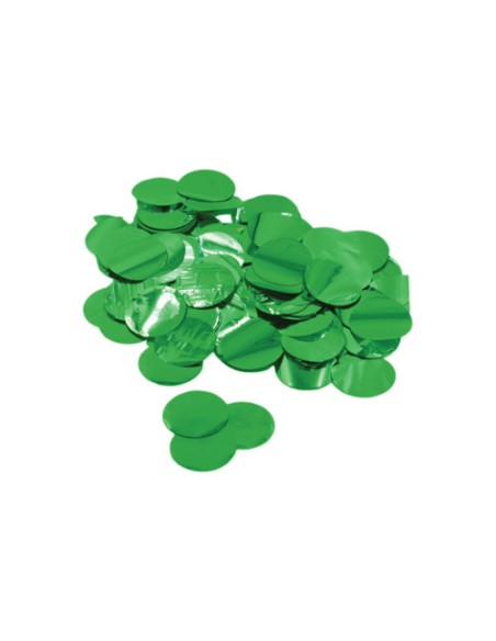 Coriandoli/Confetti metal Verde x Pall/for ball.2,3cm 15g | G3S Party