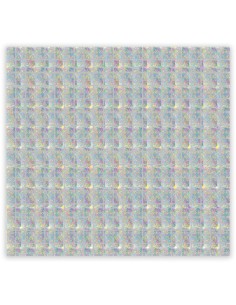 Foil Backdrop Argento Olografico 100 cm X 200 cm 1pz | G3S Party