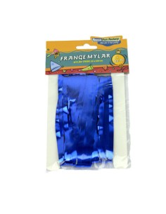 Frange in Mylar Blu con adesivo 1 pz 20x200 cm | G3S Party