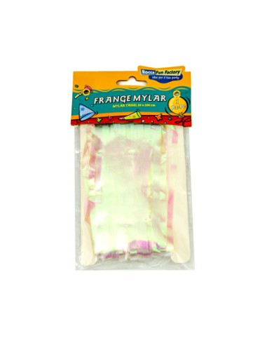 Frange in Mylar con adesivo Iridescente 1pz 20x200cm | G3S Party