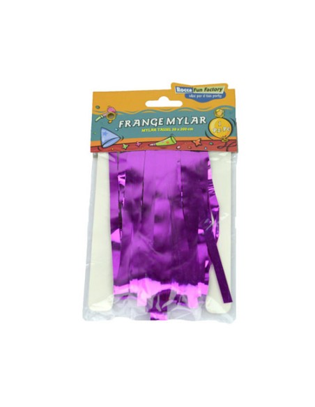 Frange in Mylar Fuxia con adesivo 1 pz 20x200 cm | G3S Party
