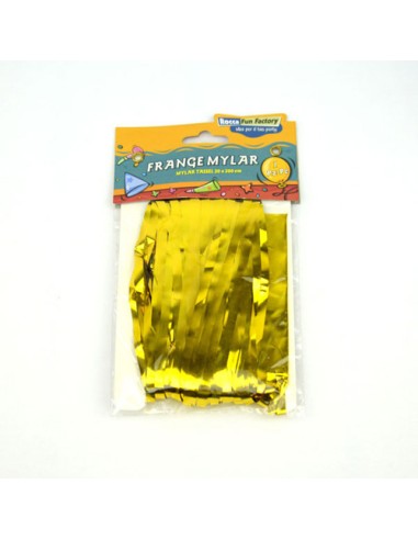 Frange in Mylar Oro con adesivo 1 pz 20x200 cm | G3S Party