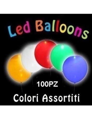 Led Multicolour per Palloncini conf da 100pz | G3S Party