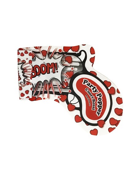 Party Popper Cuori Rossi | G3S Party