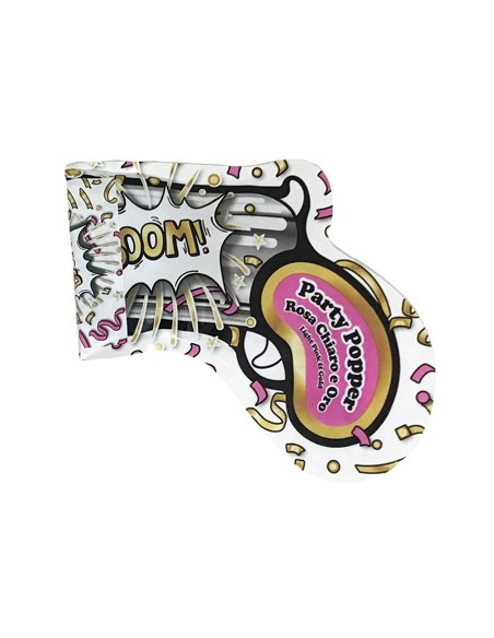 Party Popper Rosa Chiaro e Oro | G3S Party