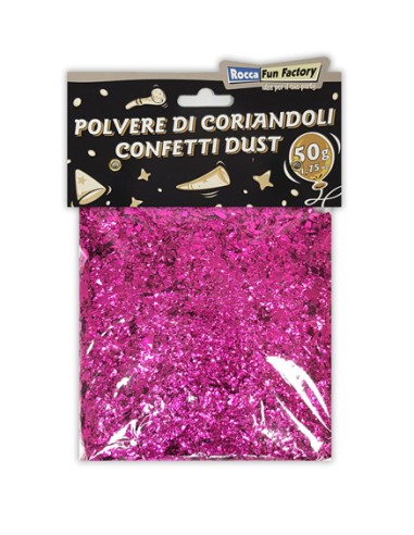 Polvere di Coriandoli Fucsia 50g-1,75oz | G3S Party
