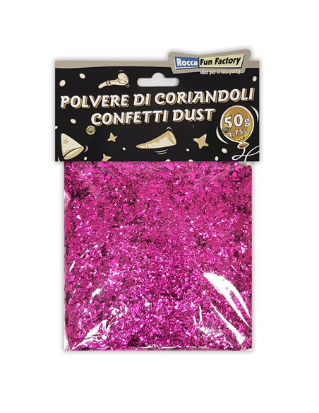 Polvere di Coriandoli Fucsia 50g-1,75oz | G3S Party