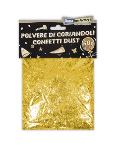 Polvere di Coriandoli Giallo 50g-1,75oz | G3S Party