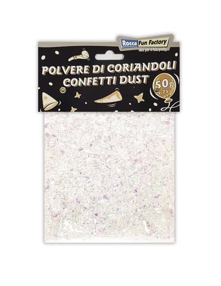 Polvere di Coriandoli Iridescente 50g-1,75oz | G3S Party