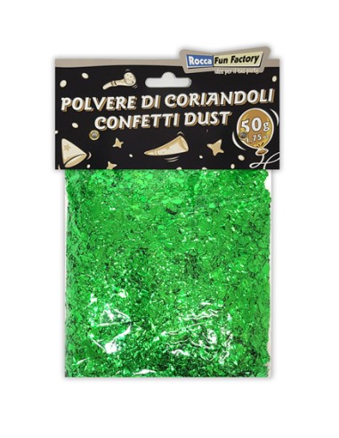 Polvere di Coriandoli Verde 50g-1,75oz | G3S Party