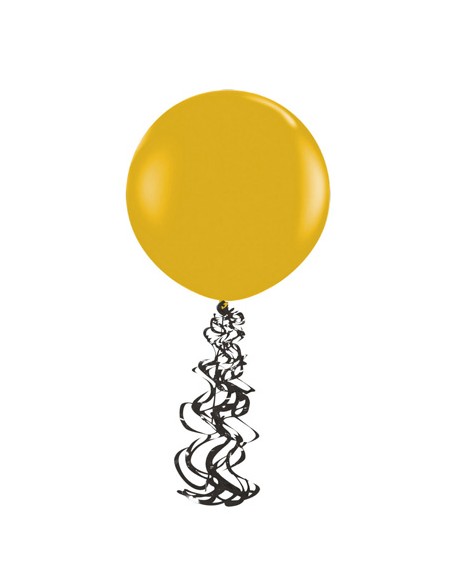 Spirale Nero per Palloncini - 1 da 6 pz. | G3S Party