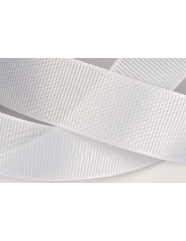 Nastro Grosgrain 10 mm x 50 m - Bianco | G3S Ingrosso