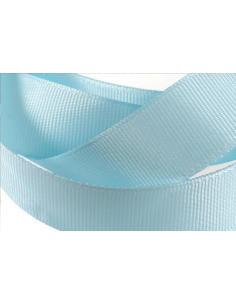 Nastro Grosgrain 10 mm x 50 m - Cielo - vista bobina 2