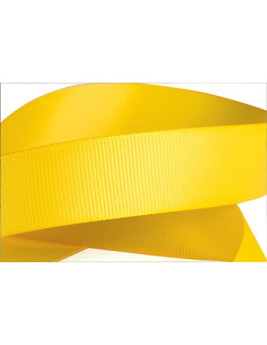 Nastro Grosgrain 10 mm x 50 m - Giallo | G3S Ingrosso