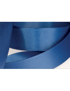 Nastro Grosgrain 10 mm x 50 m - Blu - vista bobina 2