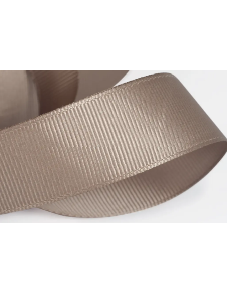 Nastro Grosgrain 10 mm x 50 m - Cappuccino | G3S Ingrosso