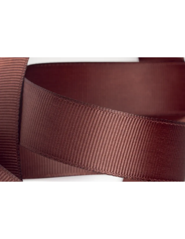 Nastro Grosgrain 10 mm x 50 m - Marrone | G3S Ingrosso