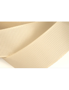 Nastro Grosgrain 20 mm x 50 m - Avorio - vista bobina 2