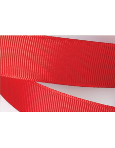 Nastro Grosgrain 20 mm x 50 m - Rosso - vista bobina 2