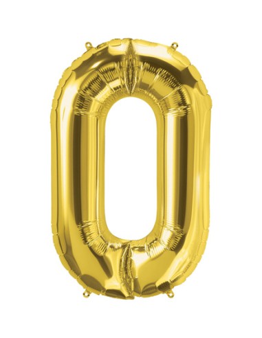 Palloncino Mylar Lettera O Oro Mega 40" - 101cm - 1pz | G3S Party