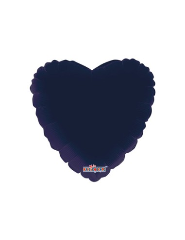 Palloncino Mylar Cuore Blu Navy 18" - 46cm - 1pz | G3S Party