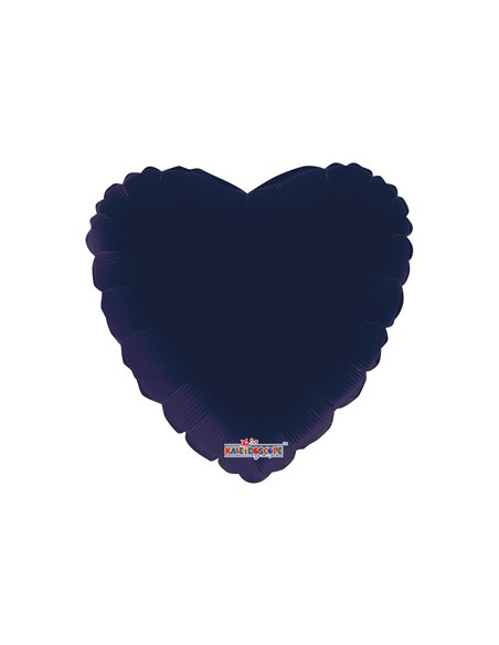 Palloncino Mylar Cuore Blu Navy 18" - 46cm - 1pz | G3S Party