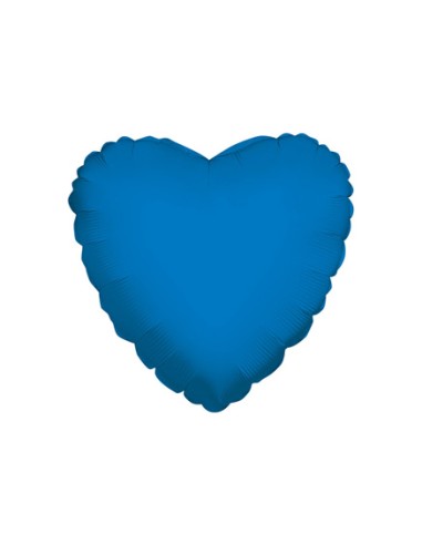Palloncino Mylar Cuore Blu Scuro 18" - 46cm - 1pz | G3S Party
