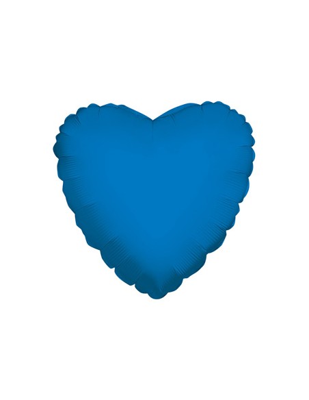 Palloncino Mylar Cuore Blu Scuro 18" - 46cm - 1pz | G3S Party