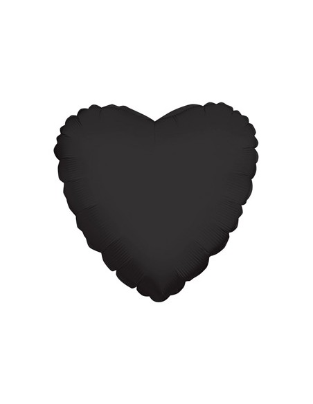 Palloncino Mylar Cuore Nero 4" - 10cm - 5pz | G3S Party