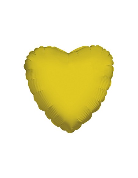 Palloncino Mylar Cuore Oro 9" - 23cm - 5pz | G3S Party