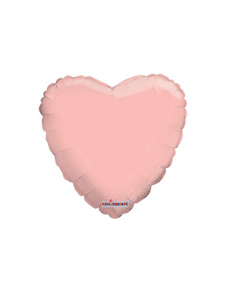Palloncino Mylar Cuore Rosa Gold 9" - 23cm - 5pz | G3S Party